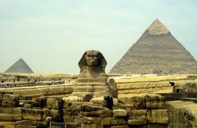 Pyramids & Sphinx